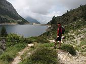 Nuova cima! Salita al Pradella (2626 m.) dai Laghi Gemelli-Passo d'Aviasco il 24 agosto 2009  - FOTOGALLERY